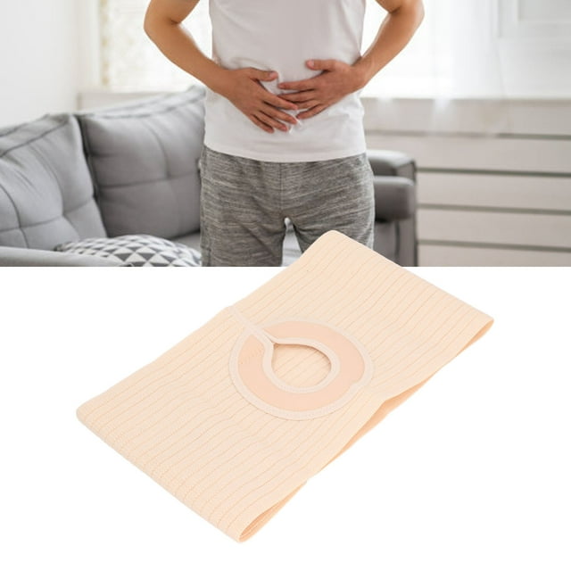 Abdomen Band Stoma Support, Perfect Fit Protective Breathable Easy To Wear Medical Ostomy Belt Elastic for Recovery M,L,XL