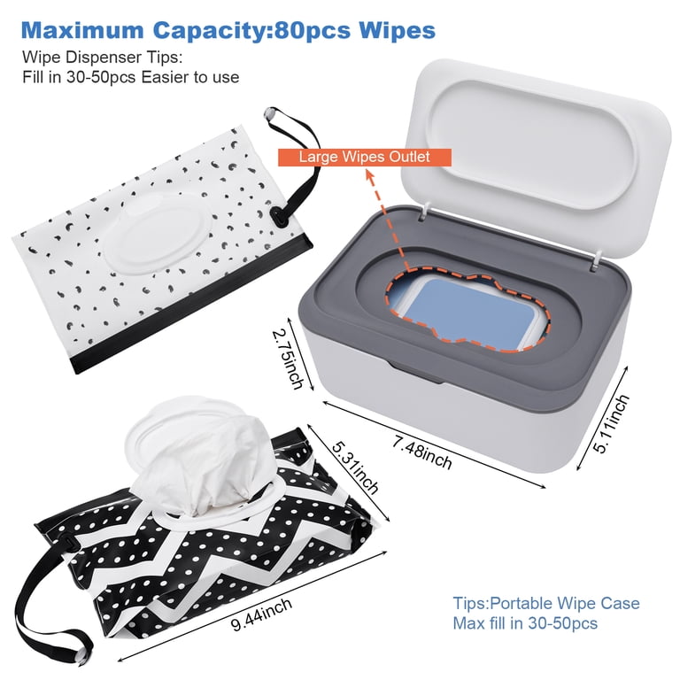 Hengguang Baby Wipes Dispenser, Combo Box & Bags photo 3
