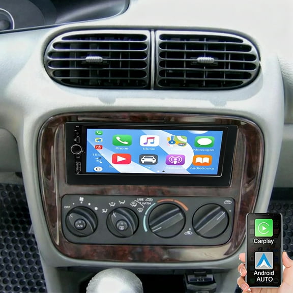 Gsuatey Car Stereo for Chrysler Town&Country 1990-2000 with Wireless CarPlay Android Auto, 6.86" Touch Screen Android 13 Radio with Bluetooth GPS FM WiFi Backup Camera