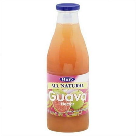 Hero Hero Guava Nectar, 33.75 Fl Oz, Pack Of 6