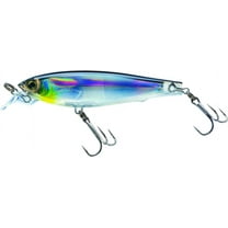 Yo-Zuri 3DS Minnow, 2-3/4" Hard Bait Lure, Silver Black