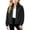 01-Black, variant on Kids Girls Boys Fleece Jackets Full Zip Casual Coats Spring Fall Sherpa Outerwear for Toddler