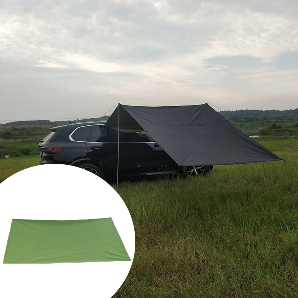 Auvent Universel Camping-Car 300 X 200 Cm Gris - Tente Latérale Voiture Imperméable Pour Camping Et Voyage