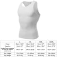 thumbnail image 4 of Lainin Mens Cool Dry Fit Sleeveless Compression Tank Top Sportwear Vest, 4 of 14