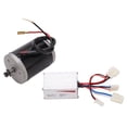 thumbnail image 1 of JUEGO DE MOTOR CEPILLADO CON BICICLETA ELECTRICA, 120W 250W Resistente Al Calor Kit Universal de Motor de Bicicleta Eléctrica de 12V de 12V de aluminio para actualizar, 1 of 7
