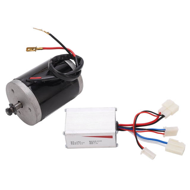 JUEGO DE MOTOR CEPILLADO CON BICICLETA ELECTRICA, 120W 250W Resistente Al Calor Kit Universal de Motor de Bicicleta Eléctrica de 12V de 12V de aluminio para actualizar