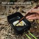 thumbnail image 4 of Camping Cookware Mess Kit Aluminum Alloy Lunch Box with Foldable Alcohol Stove Spoon Fork, 4 of 5