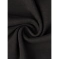 thumbnail image 7 of DARING DIVA Women's Scoop Neck Sleeveless Fitted Cotton Layering Tank Top XS Black, 7 of 7