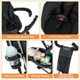 thumbnail image 6 of Costway 4-in-1 Adjustable Unisex Kids Tricycle, Metal and Plastic Black, 6 of 10