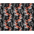thumbnail image 5 of oneOone Tissu Polyester Spandex Noir Abstrait Matériel de Robe Tissu Imprimé Tissu au Mètre 56 Pouces de Large, 5 of 5