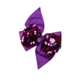 thumbnail image 4 of ITFABS Jupe Bulle Taille Haute Colorée Décontractée pour Enfants avec Nœud et Pince à Cheveux, 4 of 8