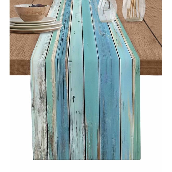 Moroccon Table Runner 36 Inches, Moroccan Bed Runner Dresser Scarves Tabletop for Indoor Outdoor Parties/Ceremony/Banquet, 13"x 36"