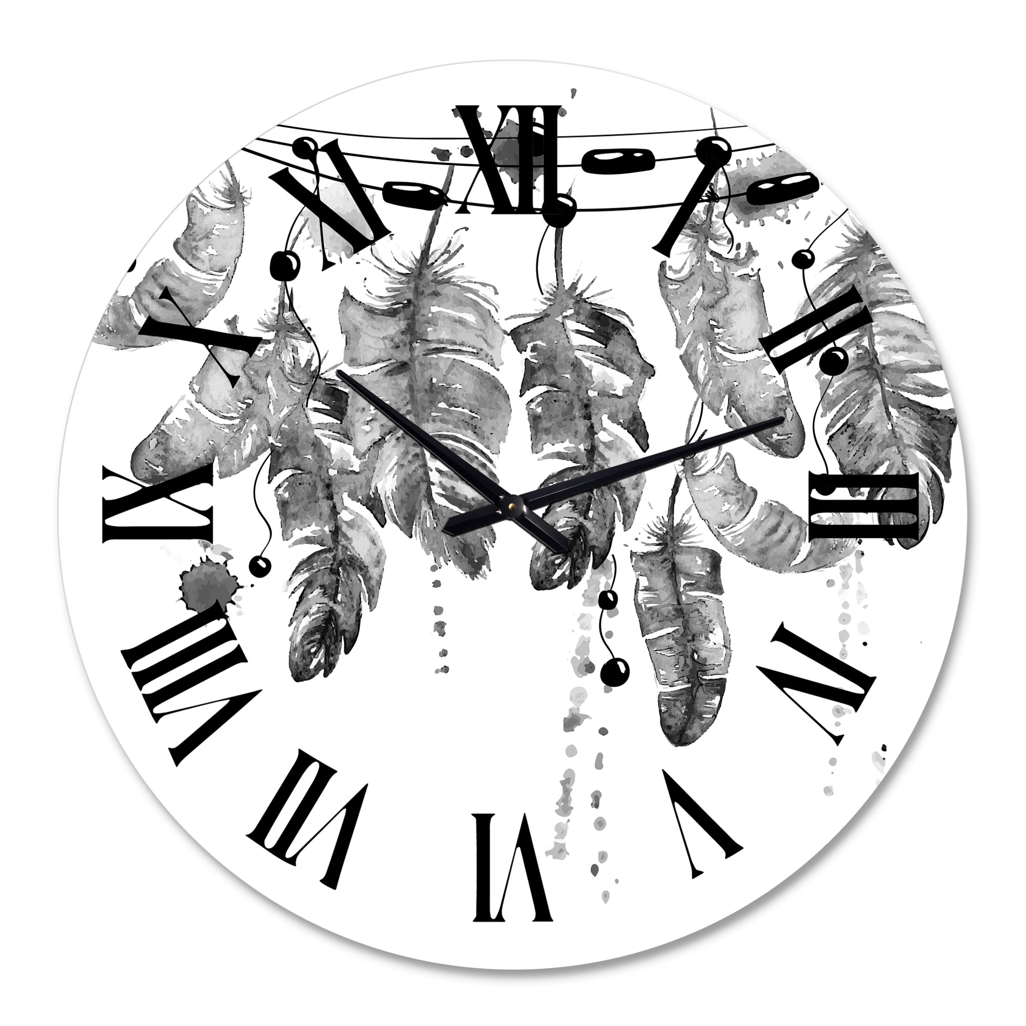Designart 1 in Bohemian Wall Clock