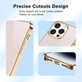 thumbnail image 3 of Compatible with iPhone 13 Pro Max Case 6.7” Slim Thin Silicone Cover with Ring Holder Magnetic Kickstand Shockproof Protective Phone Cases Soft TPU Bumper - Light Pink, 3 of 18