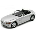 thumbnail image 2 of BMW Z4 Convertible Silver 1/18 Diecast Model Car by Motormax, 2 of 3