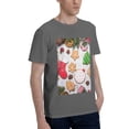 thumbnail image 2 of Bingfone Christmas Gingerbread Cookies Men'S Loose Fit Short-Sleeve Pocket T-Shirt, 2 of 7