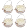 thumbnail image 4 of MasteelfCA 1 Set Paper Rope Braided Lace Twine Mini Decorative Small Decorative Basket, 4 of 7