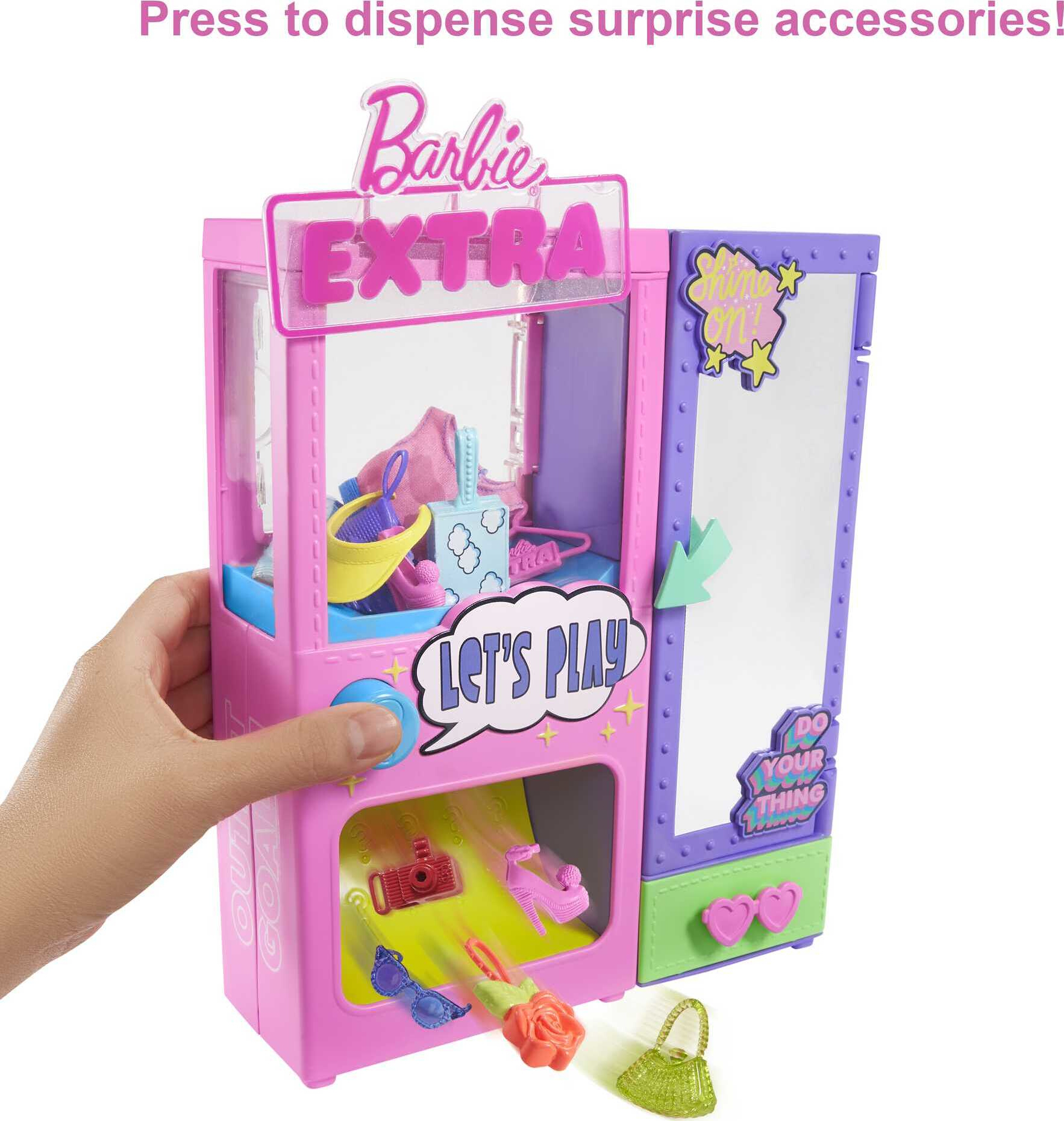 Barbie Extra Surprise Fashion Closet Playset with Pet & Accessories, 3 Year Olds & Up - image 4 of 7