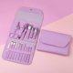 thumbnail image 5 of Pedicure & Manicure Tool Kit Portable Nail Clippers Set with Nail File Trimmer Eyebrow Trimmer Clip Dead Skin Removal Tool for Hand Foot Care, 5 of 5
