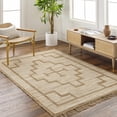 thumbnail image 2 of Hauteloom Liana Jute Hallway, Kitchen Runner Rug - Traditional, Transitional - Beige, Sandstone, Peach - 2'6" x 8', 2 of 6
