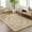 Beige, Sandstone, Peach / Liana, variant on Hauteloom Liana Jute Hallway, Kitchen Runner Rug - Traditional, Transitional - Beige, Sandstone, Peach - 2'6" x 8'