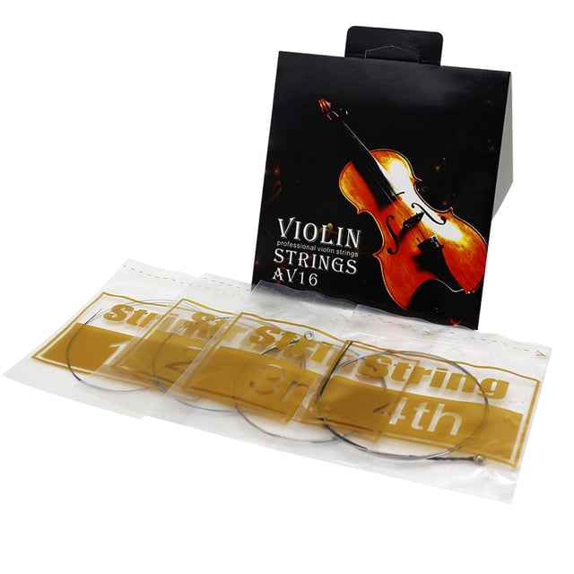 <p>Violin Strings, Uniform Tension Excellent Sound Quality Violin Replacement Strings Simple Installation Steel For Upgrade</p>