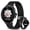 Black, variant on IOWODO Smart Watch for Women Men, Bluetooth Calling Fitness Tracker, 1.26" Touch Screen, 100+ Sport Modes, IP68 Waterproof, Message Notifications, Compatible with Android iPhone (Gold)