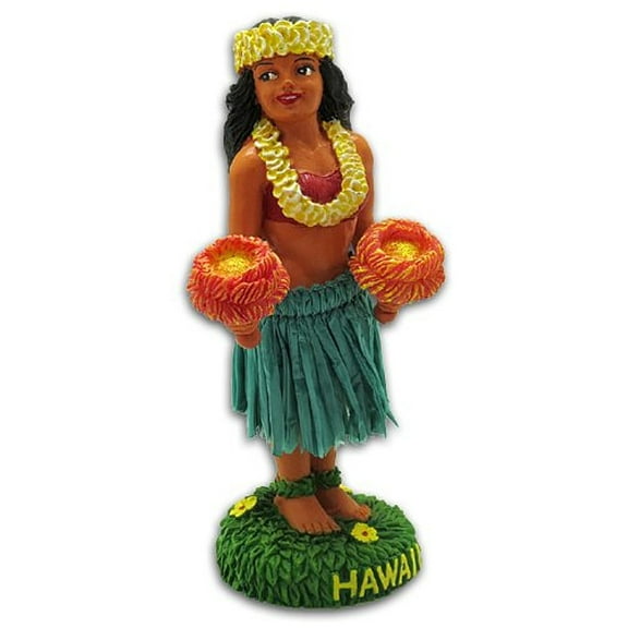 Hula Girl Kinohe Mini Dashboard Doll 4 inch X 2 inch X 1.5 inch