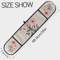 thumbnail image 3 of Yayeee Double Oven Mitt Kitchen Heat Resistant Baking 35" x7" Quilted Glove, Pink Flower, 3 of 6