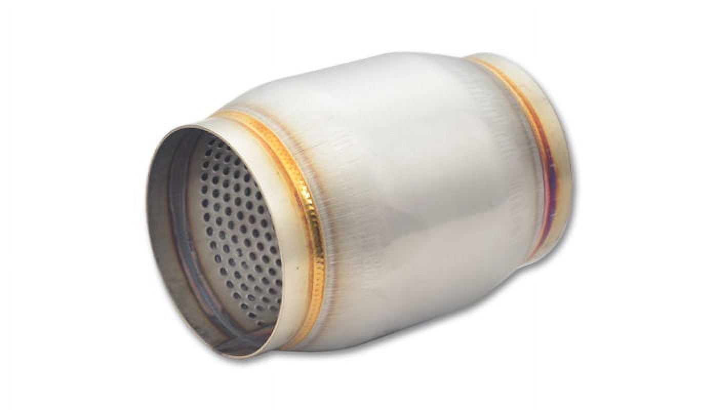 Vibrant Performance 17695 VIB17695 STAINLESS STEEL RACE MUFFLER, 3IN INLET/OUTLET X 5IN LONG