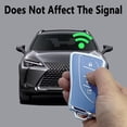 thumbnail image 6 of Key Fob Cover Compatible with Lexus ES NX GX RX UX LC LS Key Case Shell with Keychain,Blue, 6 of 7