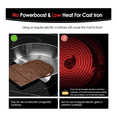 thumbnail image 5 of Induction Cooktop Protector Mat 21.2x35.4 Inch, Electric Stove Burner Covers Antiscratch As Glass Top Stove Cover, 5 of 7