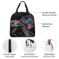 thumbnail image 4 of Vsdgher Colorful Plant Turtle A Print Lunch Bag, Lunch Box for Women Adult Men, Lunch Tote Insulated Cooler Lunch Container for Work/Office/Picnic/Travel, 4 of 7
