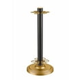 thumbnail image 2 of z-lite csbrz+sg billiard cue stand, bronze + satin gold, 2 of 2