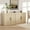 Wood | 4 Wooden doors, variant on Modern Buffet Sideboard with Ample Storage – 71" Tall Dining Table Cabinet – 4 Doors, Spacious Coffee Bar Console for Dining Room, Living Room, Entryway