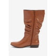 thumbnail image 4 of Comfortview Monica Wide Calf Leather Boot Mid Calf Women's Winter Shoes (Wide Widths Available), 4 of 6