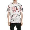thumbnail image 2 of Elevenparis Mens Splatter Graphic T-Shirt, Multicoloured, Small, 2 of 2