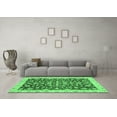 thumbnail image 3 of Ahgly Company Indoor Rectangle Oriental Emerald Green Traditional Area Rugs, 7' x 9', 3 of 4