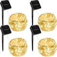 thumbnail image 1 of Guirnalda de luces solares Twinkle Star de 4 x 120 LED, 14 m, resistente al agua, 1 of 8