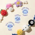 thumbnail image 3 of Oodles Durable Lucky and Fruit Plush Dog Toy Set, Multicolored, One Size, 3 of 8