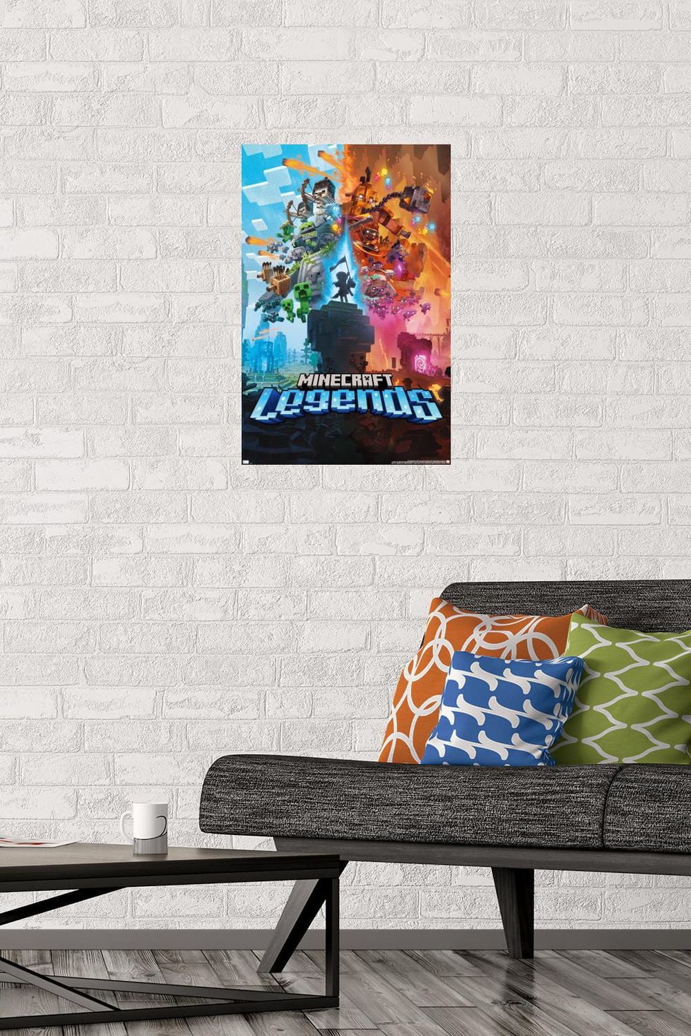 Minecraft: Legends - Key Art Wall Poster, 22.375" x 34"
