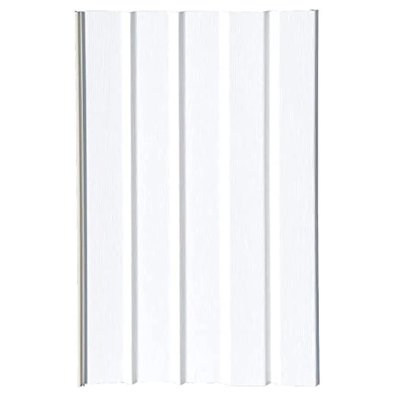 Mobile Home Skirting Vinyl Underpinning Panel White 16" W x 28" L (Pack of 8)