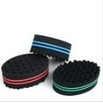 thumbnail image 3 of New Double-Sided Magic Twisted Hairbrush Sponge Fashion Styling Oval Dual Use Perforated Curly Sponge Wave Roll Washable Tool, 3 of 9