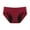 Wine, variant on Matoen Women's Mid Waisted Underwear Cotton Breathable Panties Regular & Plus Size