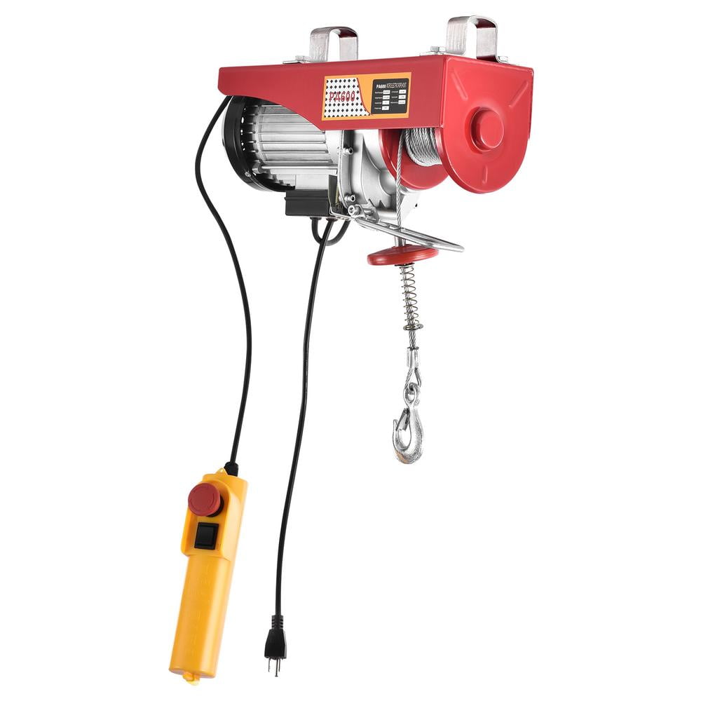 Tbest 1322 Lbs Electric Overhead Hoist Lift Crane Ceiling Garage Pulley