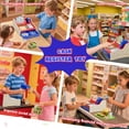 thumbnail image 3 of Caja registradora de madera Wee Wonders con calculadora y escáner, 3 of 8