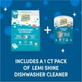 thumbnail image 4 of Natural Dishwasher Detergent Pods with Dishwasher Cleaner Pouch - Eco Friendly Cleaning Supplies - 31.8 oz (65 Count), 4 of 4