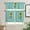 Sunflowerdol2257, variant on Laundry Room Clothes 3 PCS Kitchen Curtain Valance and Tiers Set, Rod Pocket Small Half Tier Valances Window Curtains Panel, Wash Dry Iron Fold 55"x36" (Set of 2 Tiers & Valance)