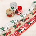 thumbnail image 3 of (Blanco) decoraciones navideñas imitación de cinta de cáñamo 5cm bolsa de regalo decoración regalos Afortunado Sencillez, 3 of 4