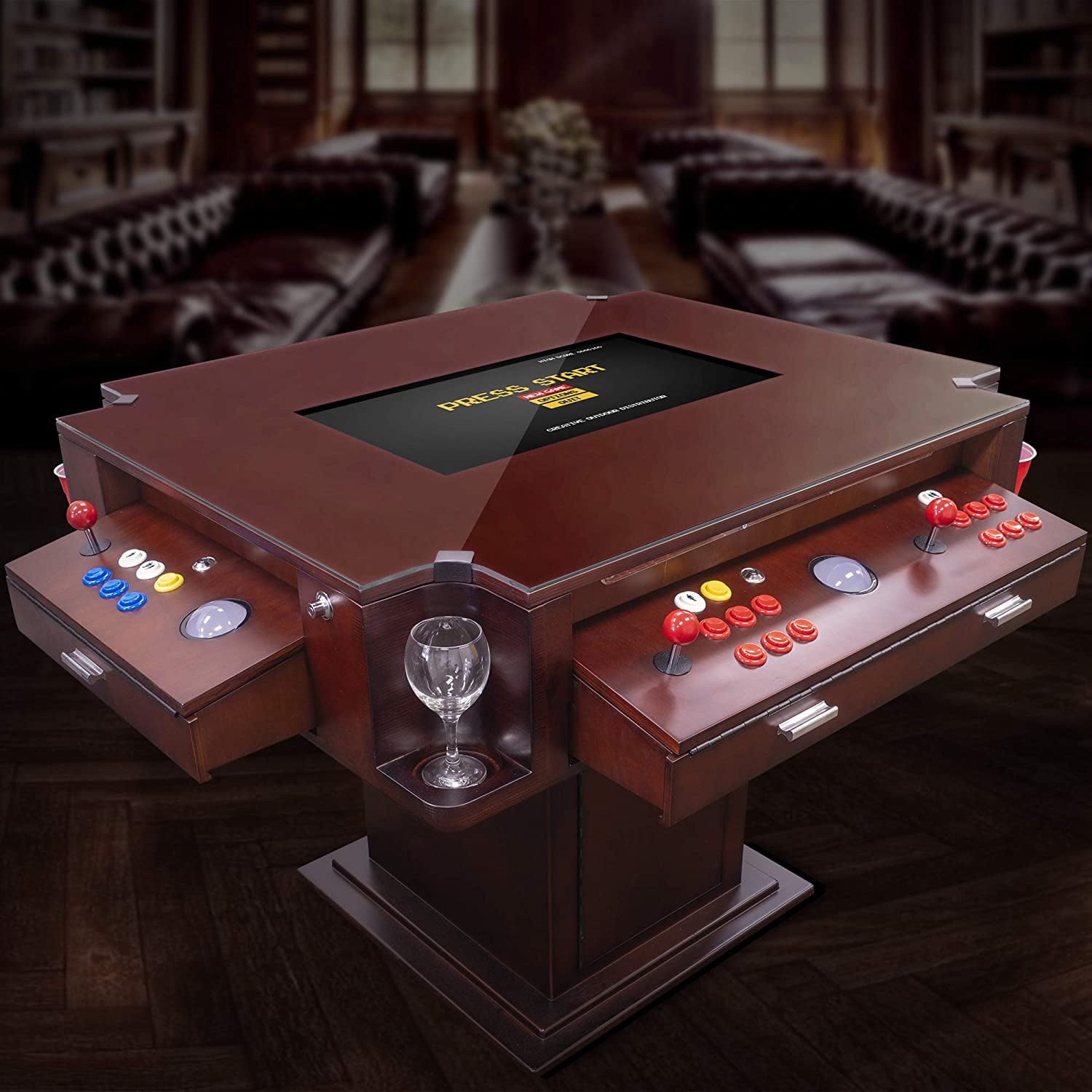 Creative Arcades 1,162 Game 2 Player Commercial Cocktail Table Arcade